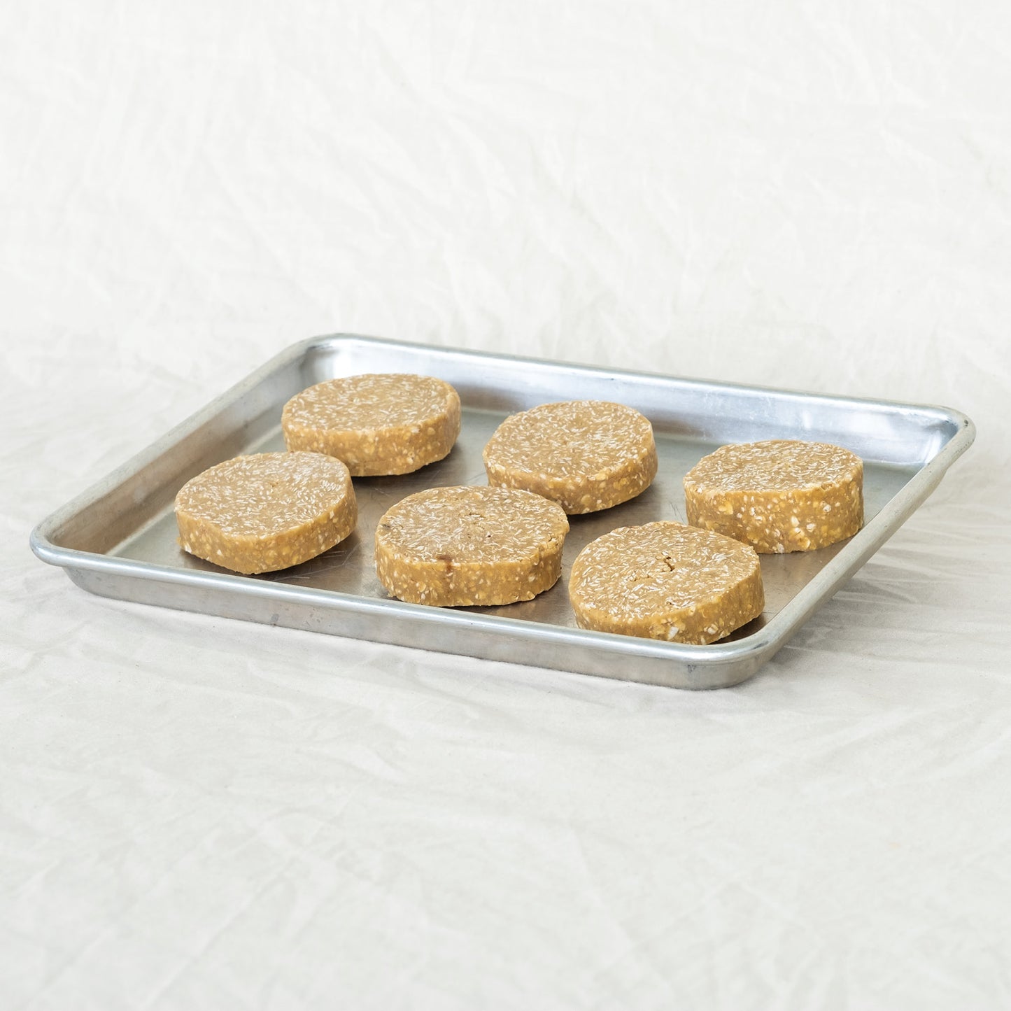 Galettes à l'avoine congelées